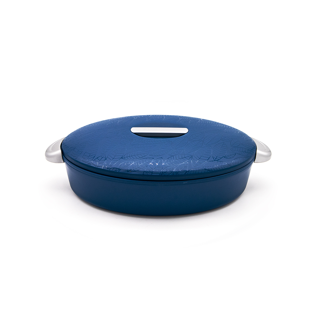 Oval Insulated Server Foliage 2.8L - Blue