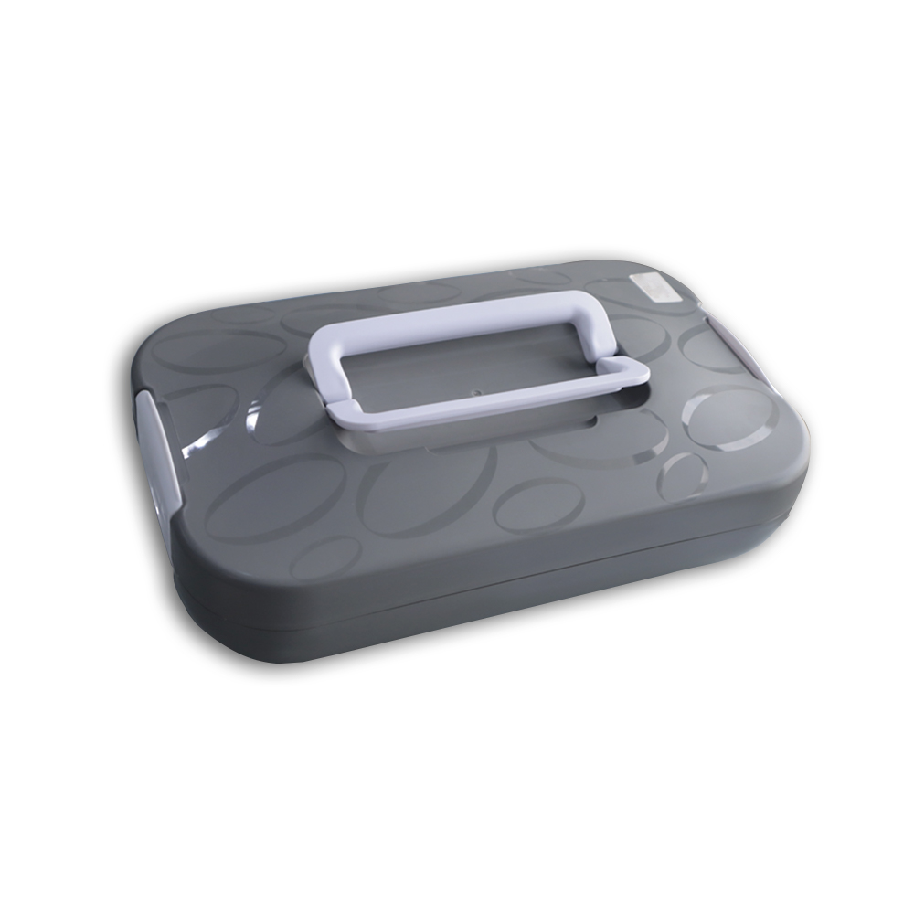 Grey Rectangular Insulated Server - 2.8L