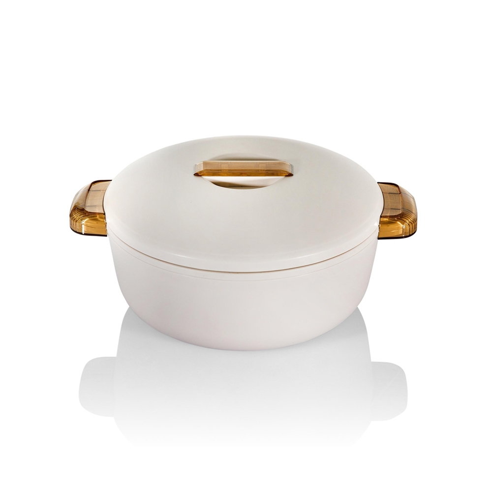 Round Insulated Server Colorado 2.3L White/Amber