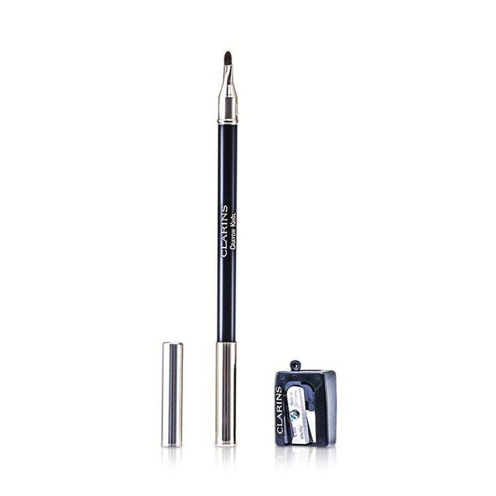 Long Lasting Eye Pencil with Brush - N 01 Carbon Black (With Sharpener)