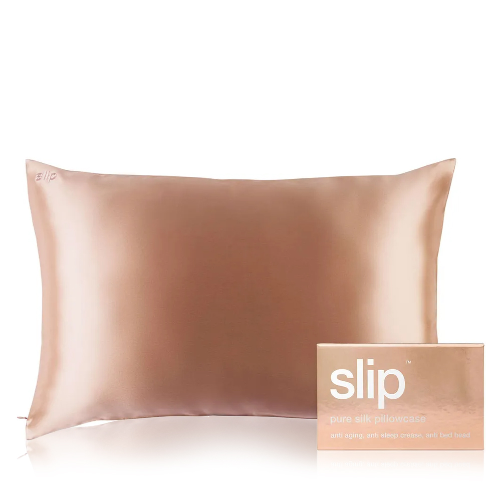 Pure Silk Pillowcase Queen Size - Rose Gold