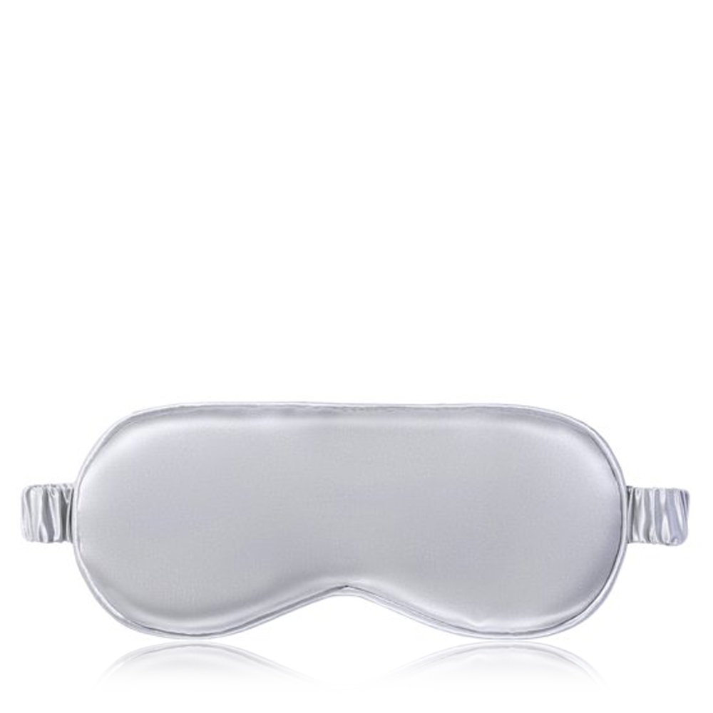Pure Silk Sleep Mask - Silver