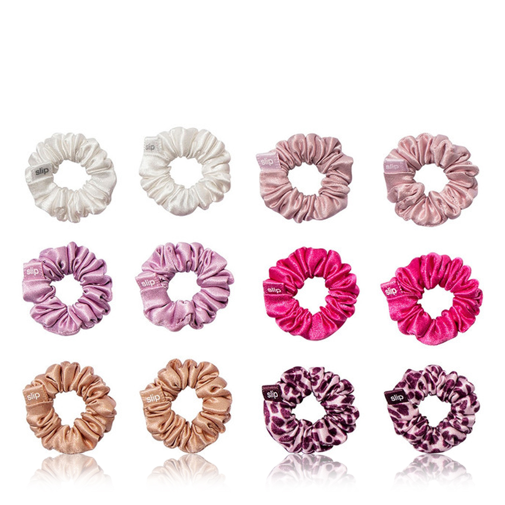 Alice & Olivia French Rose Minnie Scrunchies - 12pcs
