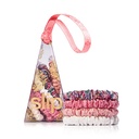 Silk Scrunchie Ornament - 4 pcs