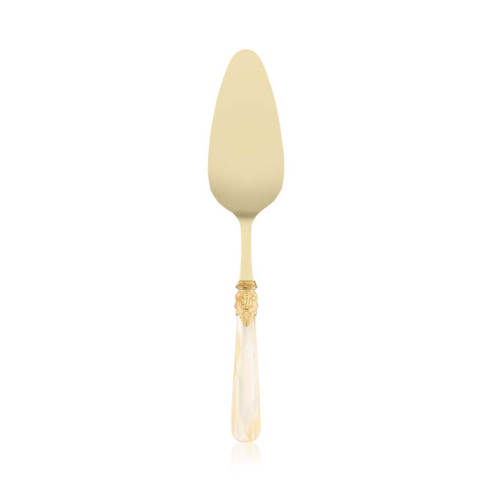 Napolean Gold Cake Lifter - Ivory 