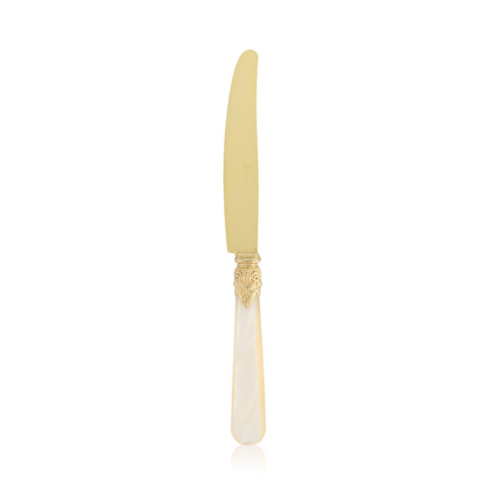Napolean Pearl Ivory Table Knife