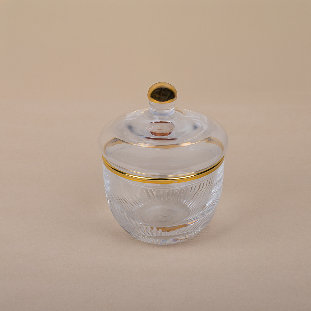 Cut Milano Gold Sugar Bowl