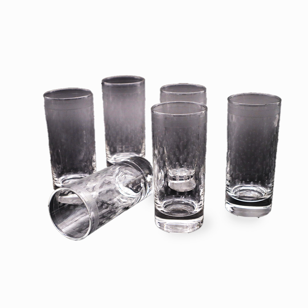 Pallini Parisienne Tumbler Glass Set - 6pcs