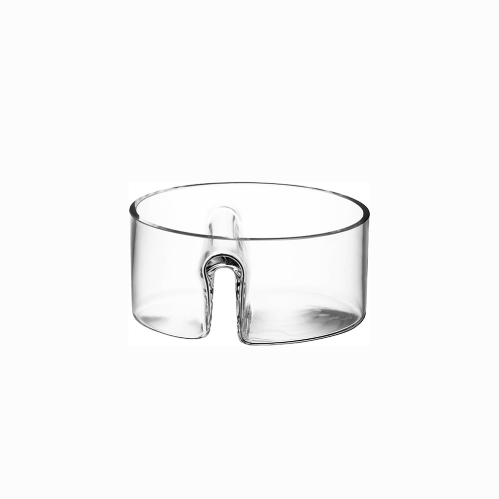 Clear Serve Circle Dish - 14cm 
