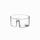 Clear Serve Circle Dish - 14cm 