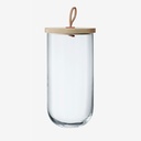 Ivalo Clear Container & Wooden Lid