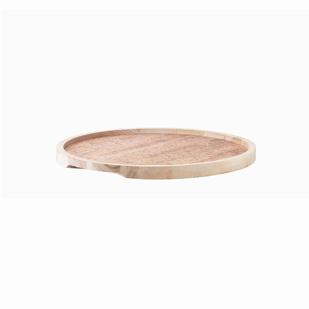 Ivalo Serving Tray Wood & Cork