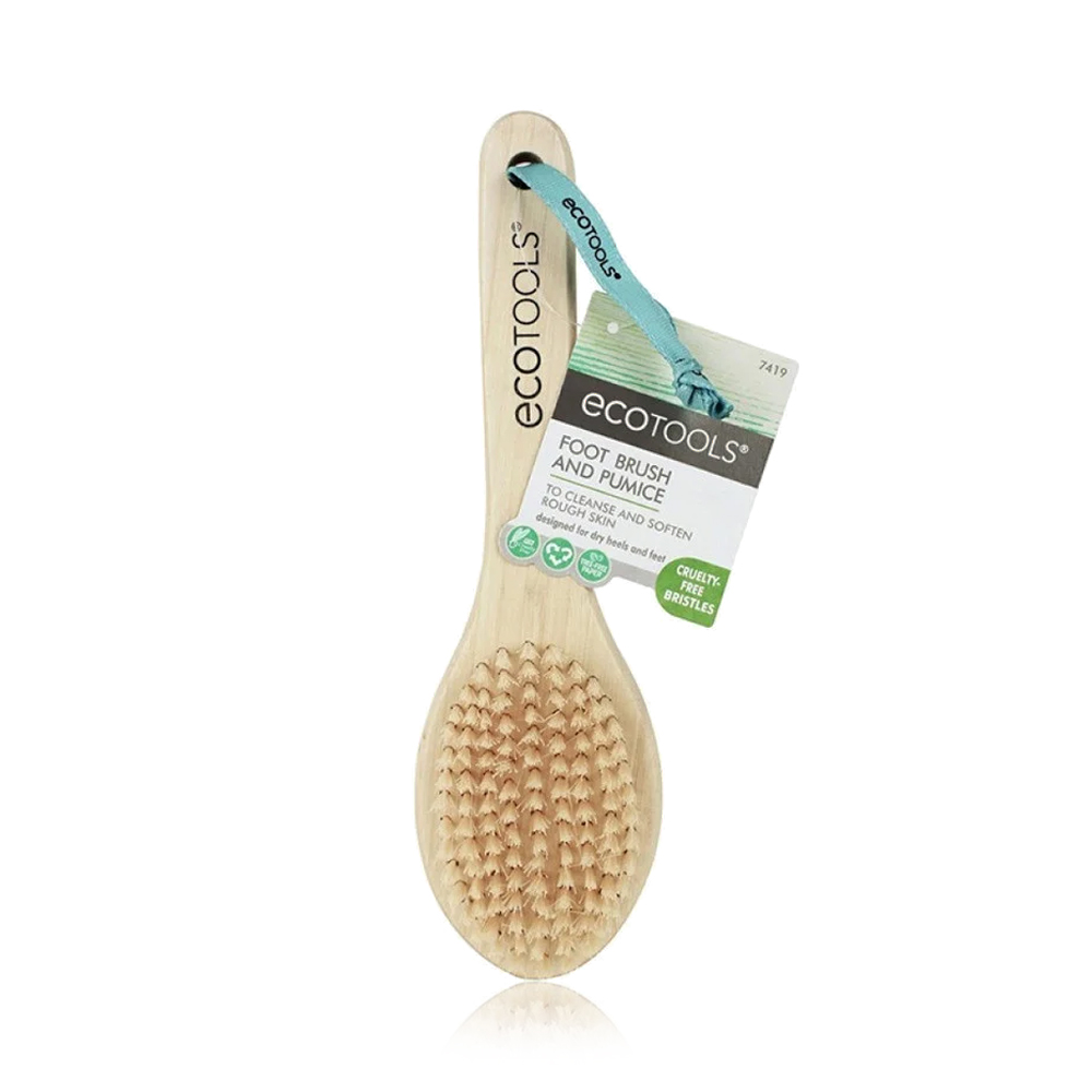 Bamboo Foot Brush & Pumice