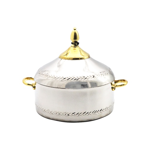 حافظة طعام نيو سلطان عميق بجدار مزدوج - 36 سم