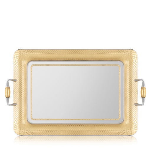 Rectangular Gocce Oro Serving Tray 