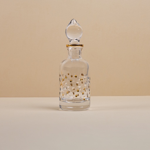 Royal Gold Parfum Glass Bottle - Medium