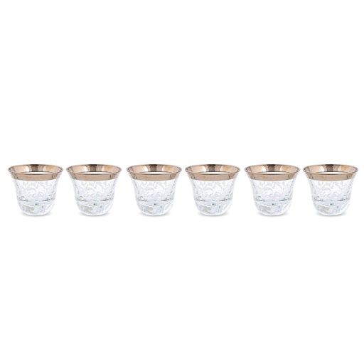 طقم فنجان قهوة عربي - 6 قطع