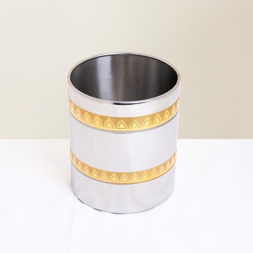 Luxury Patrizia Gold Recycling Bin - 20x24cm