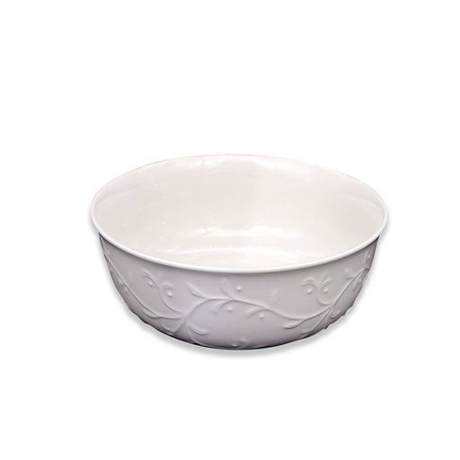 Flower Leaves Pattern Salad Bowl