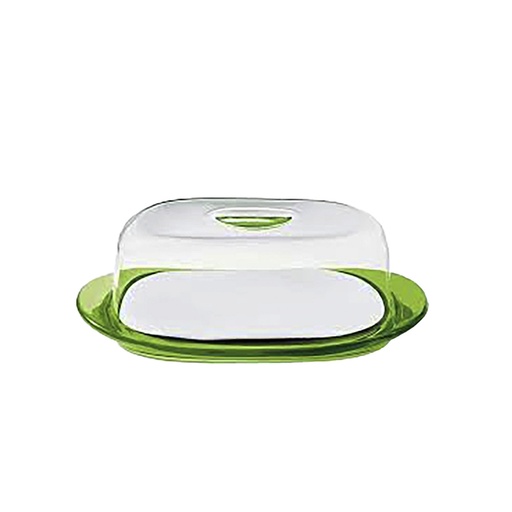 Feeling Cheese Dish with Dome - Green