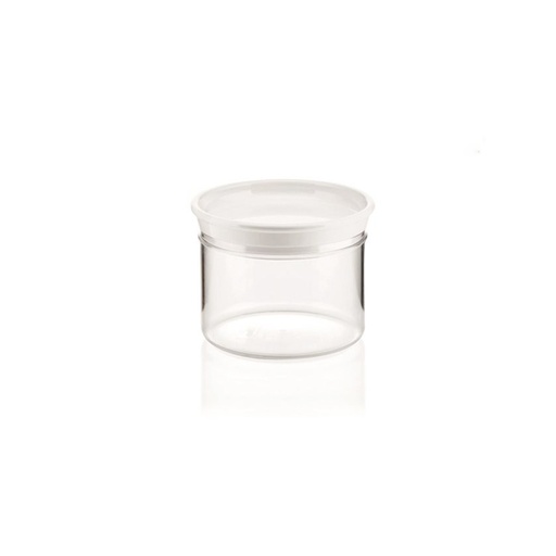 White Jar with Lid - 500ml