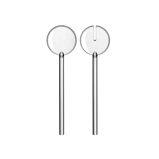 Tiffany Clear Salad Servers