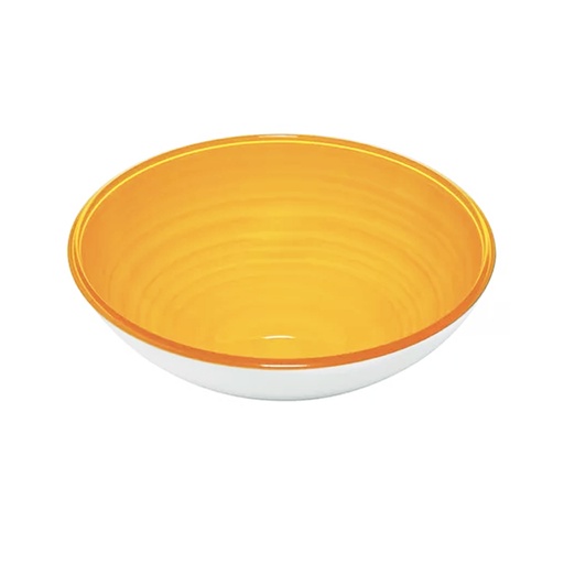 Twist Orange Fruit Bowl