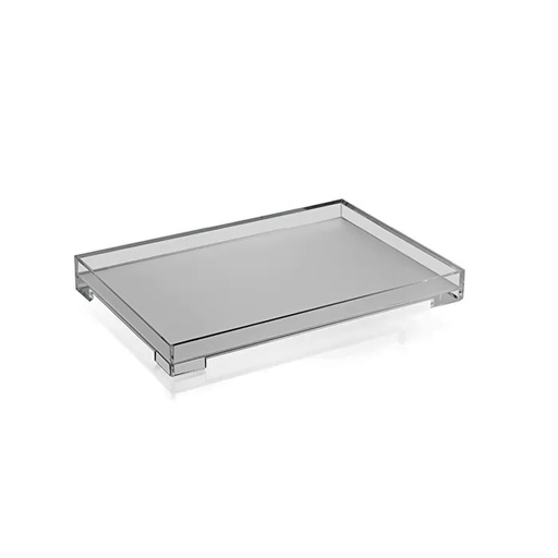 Essence Grey Acrylic Tray - Medium