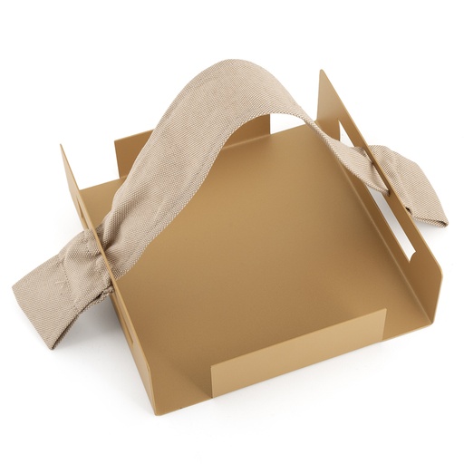 Stainless Steel Centerpiece - 23×23cm