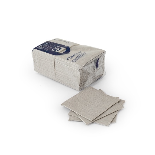 Eco-Bamboo 40x40 cm Napkins 1/4 Fold - Natural Bamboo