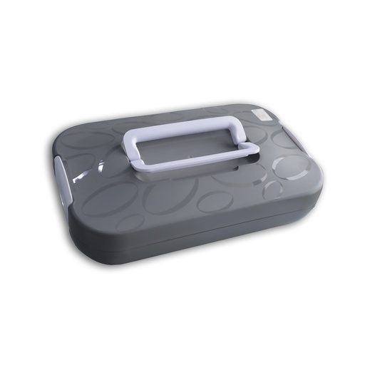 Grey Rectangular Insulated Server - 2.8L