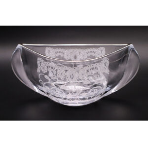 Dantelle White Platinum Decorative Bowl 35cm