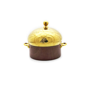 Stainless Steel Royal Crown Hotpot 24cm Gold/Brown