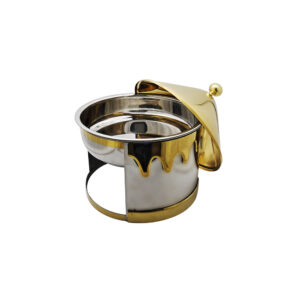 Silver Chafing Dish With Base 5 Ltr