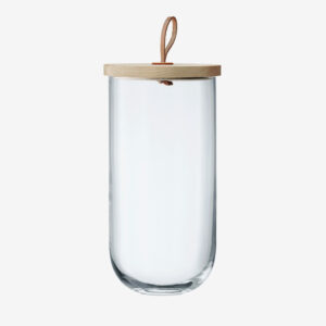 Ivalo Container & Ash Lid H29.5cm Clear