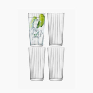 Gio Line Juice Clear Large Glass Set 4pcs