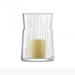Gio Line Lantern/Vase H18.5cm Clear