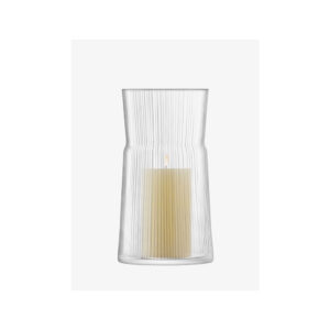 Gio Line Lantern/Vase H38cm Clear