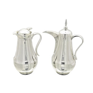 Mayflower Tea & Coffee Flask Set Silver