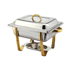 Half Size Stackable Deep 4.5Ltr Titanium Chafing Dish