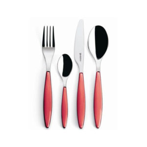 Cutlery Set 24 Pcs Red