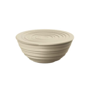 Tierra M Bowl With Lid Off White