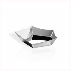 Stainless Steel Square Basket 22x22cm