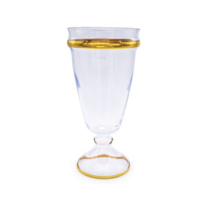 Dalia Gold Vase with Stand